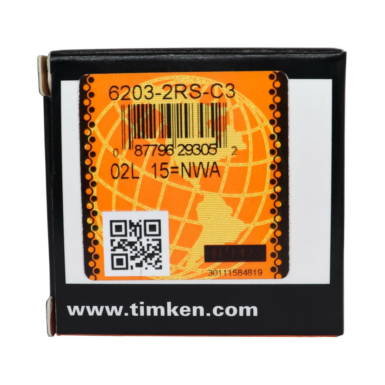 10PACK TIMKEN 6203-2RSC3 17X40X12MM C3 Clearance Double Rubber Sealed Bearings