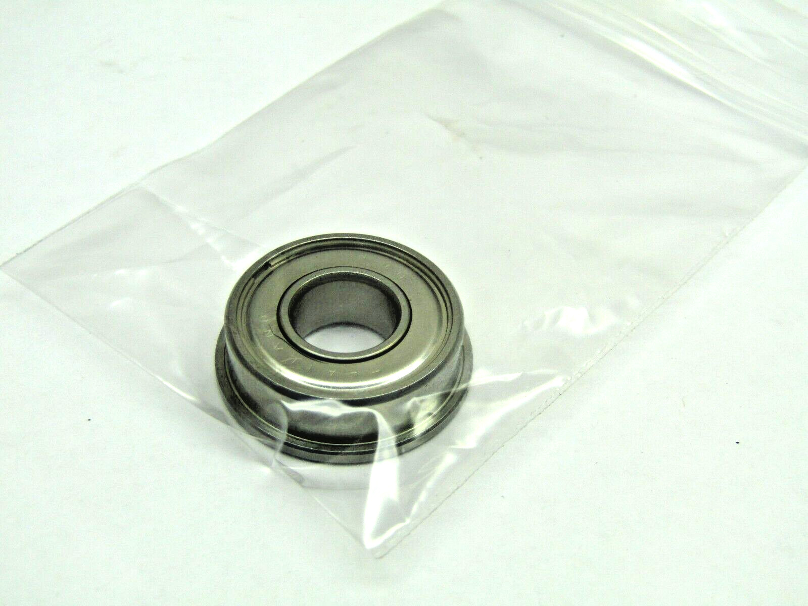 NMB Bosch 1438-ZZ FR6ZZ Flanged Stainless Shielded Bearing 3/8″ x 7/8″ x 9/32″