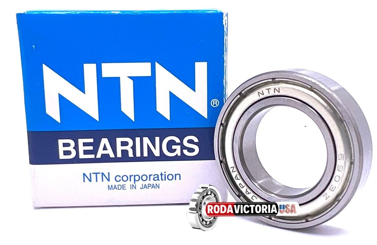NTN JAPAN 6903 ZZ DEEP GROOVE BALL BEARING, METAL SHIELDED 61903 ZZ 17x30x7mm