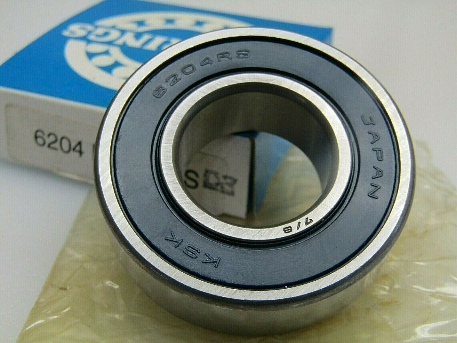 KSK Japan 6204-7/8-2RS C3 7/8″ X 47mm X 14mm Sealed Bearing
