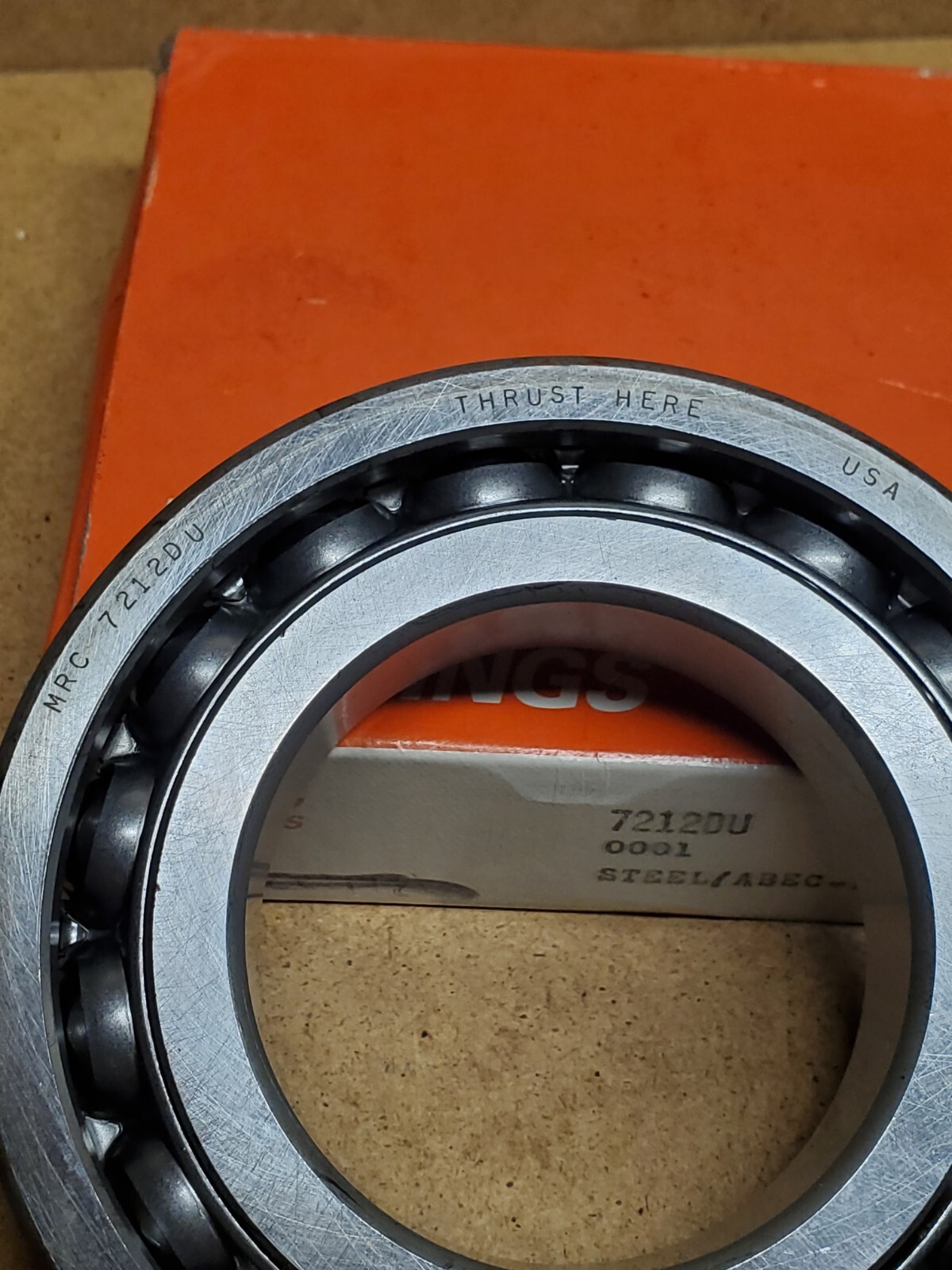 MRC 7212DU Angular Contact Bearing