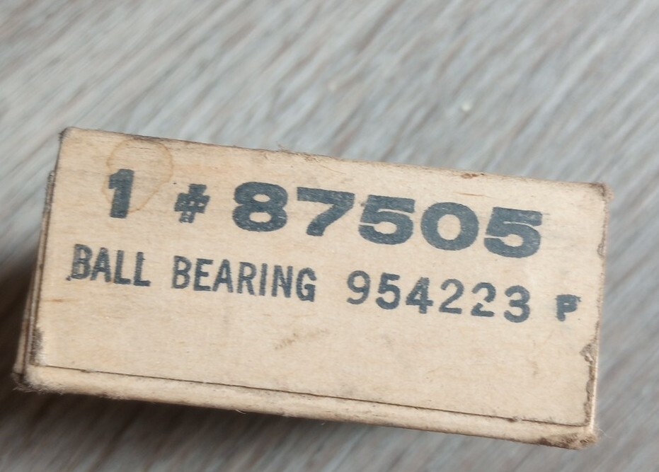 NDH GM Delco 87505 25mm x 52mm x 5/8″ Metal Shielded Ball Bearing 954223 OEM