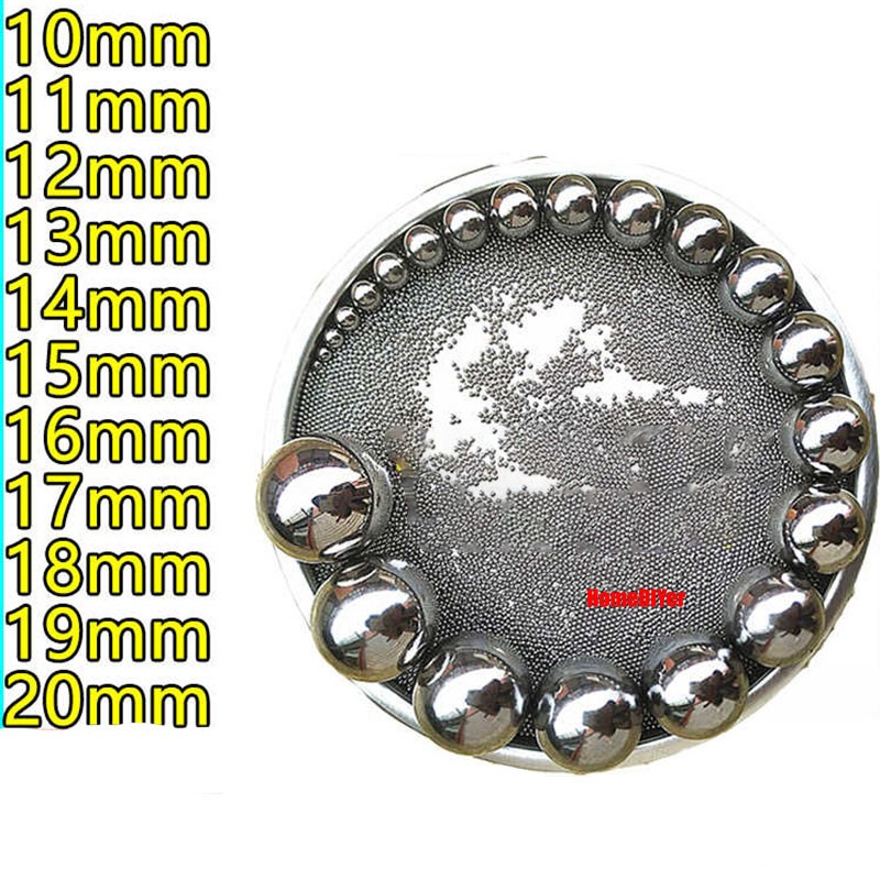 Carbon Steel Ball High Precision Solid Steel Bearing Balls Diameter 1/1.5/2-20mm