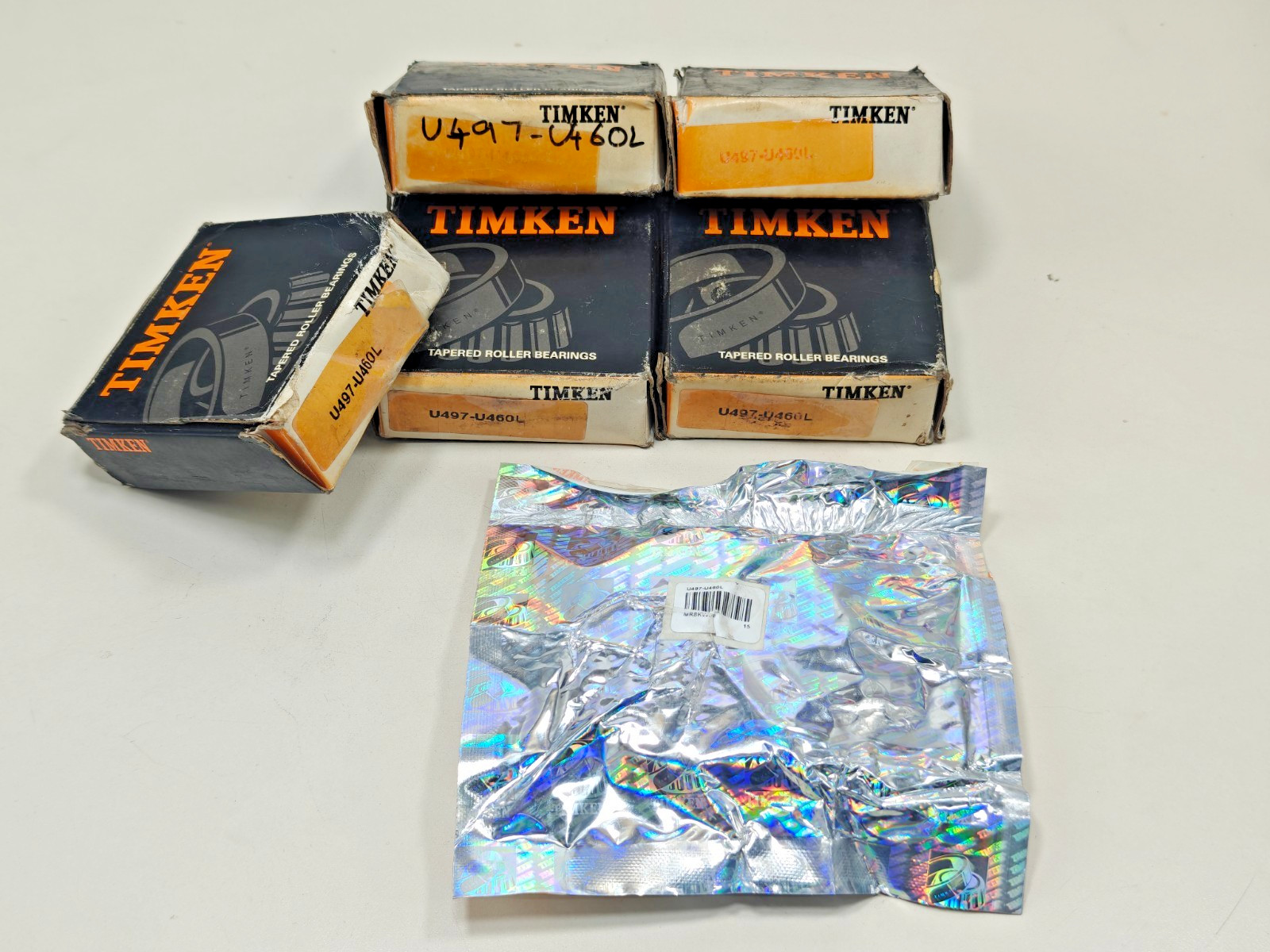 (5Pcs) U497 U460L Timken Tapered Roller Bearing Cone&cup Timken U497/U460L SET80