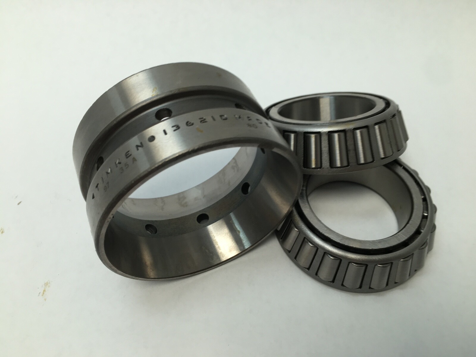 Timken 13687-90017 Double Taper Bearing Cone & Cup 1-1/2″ ID 2-23/32″ OD USA