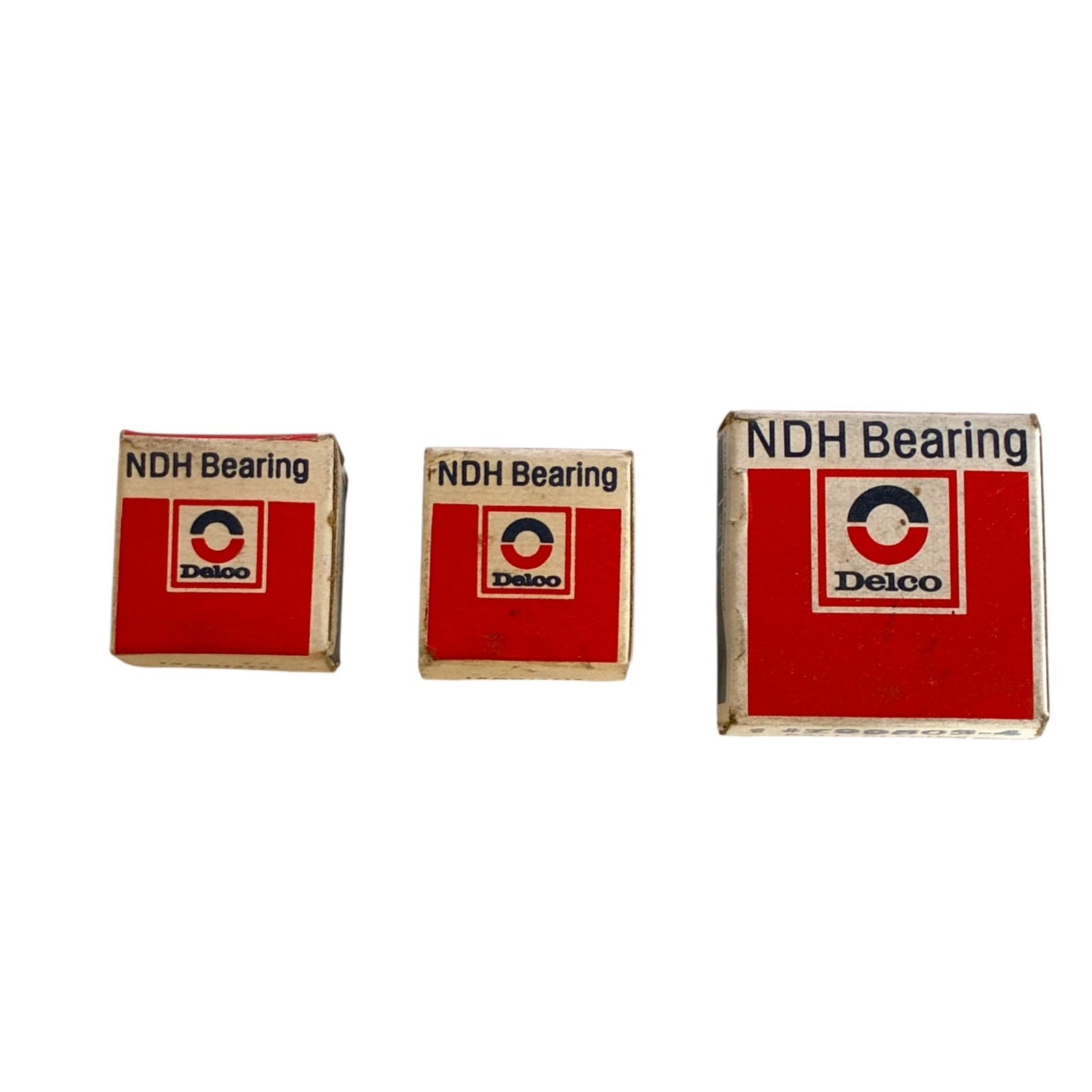 Vintage NDH Delco Bearings Lot MNJ471S Roller Bearings & Z99503-4 Ball Bearing