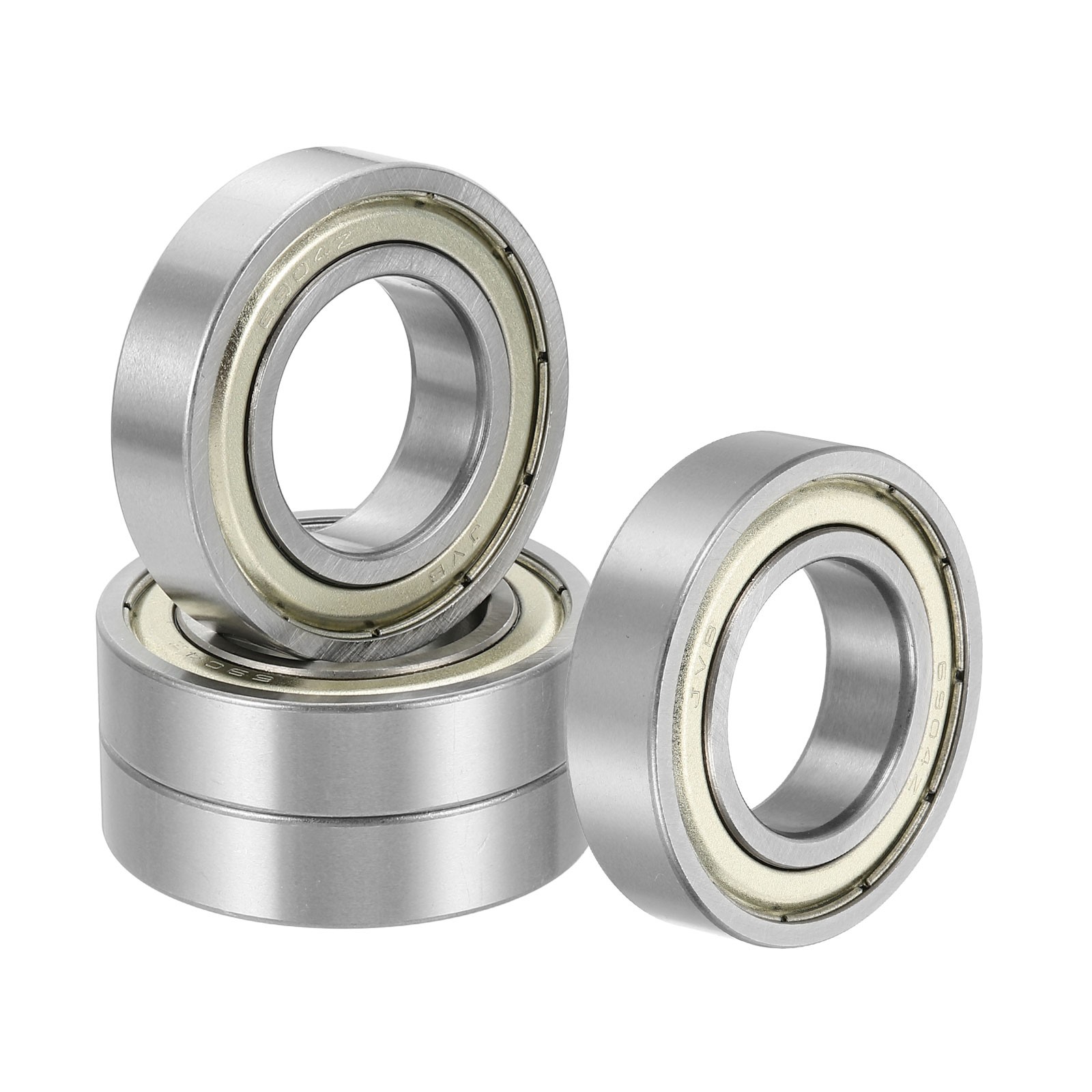 4 Pack 20 x 37 x 9mm 6904ZZ Deep Groove Ball Bearings ABEC5