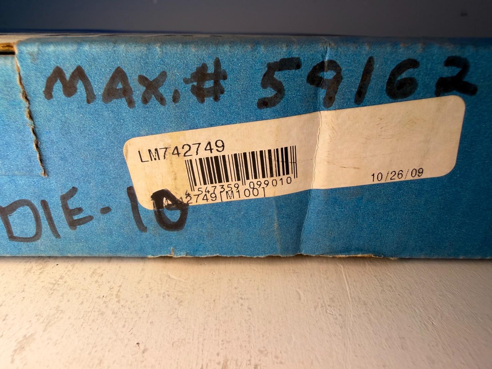 NTN Bower LM742749 /LM742710 Tapered Bearing Cone & Cup, New, FREE SHIPPING