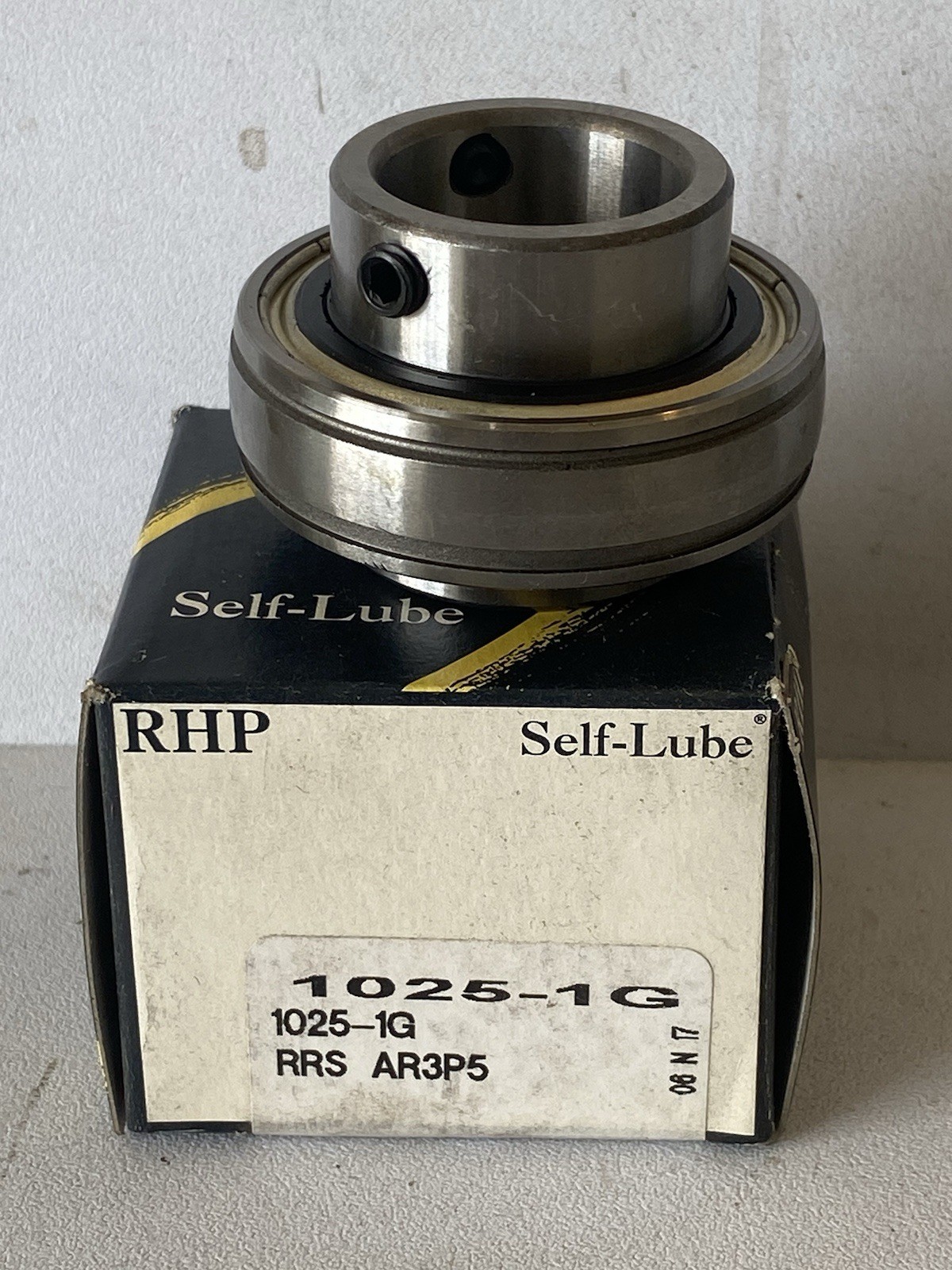 RHP 1025-1G Insert Bearing, Self Lube, 1″ Bore, 52 mm OD NIB