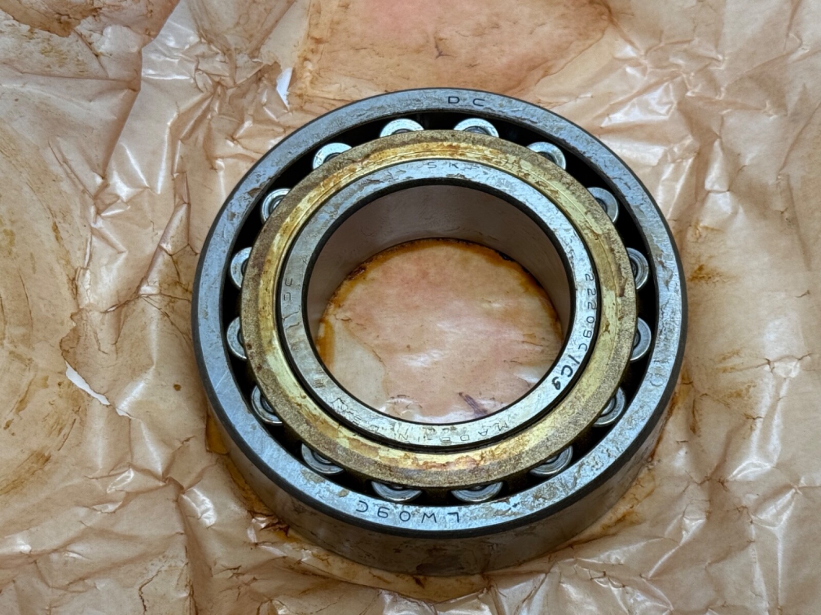 SKF 22209-CY/C3 Spherical Bearing 22209-C-Y-C3 22209-CY45x85x23 mm