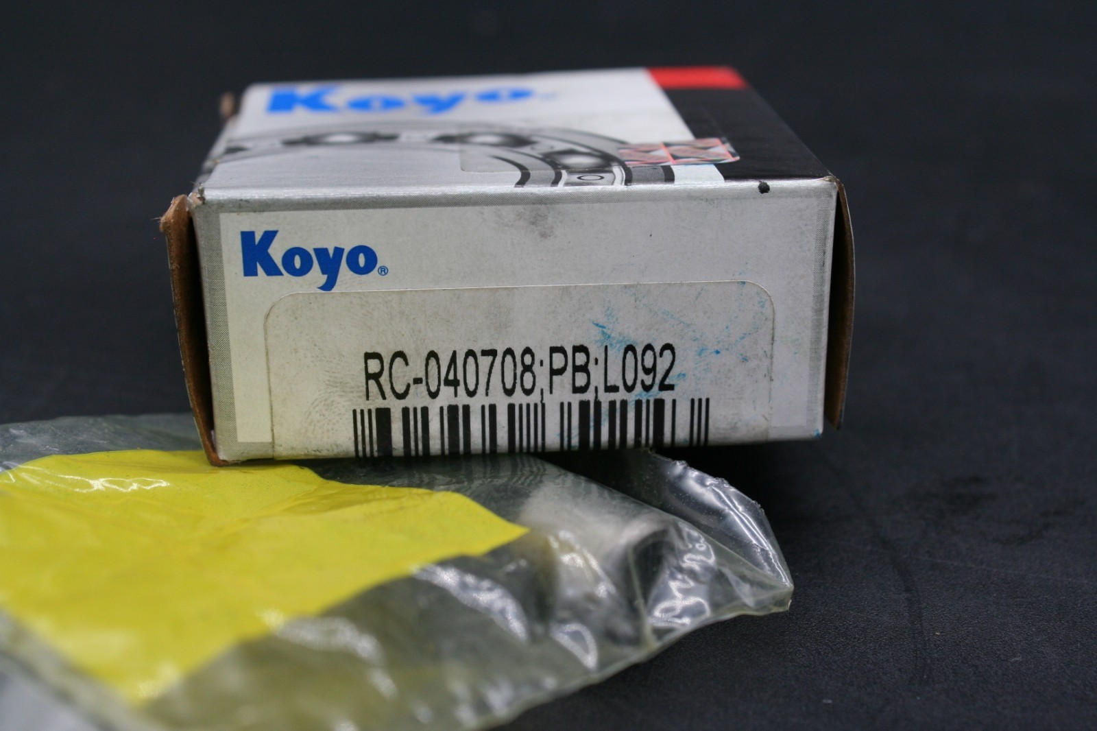 One (1) Koyo RC-040708 Needle Roller Bearing 1/2 Inch, PB; L092 USA NEW
