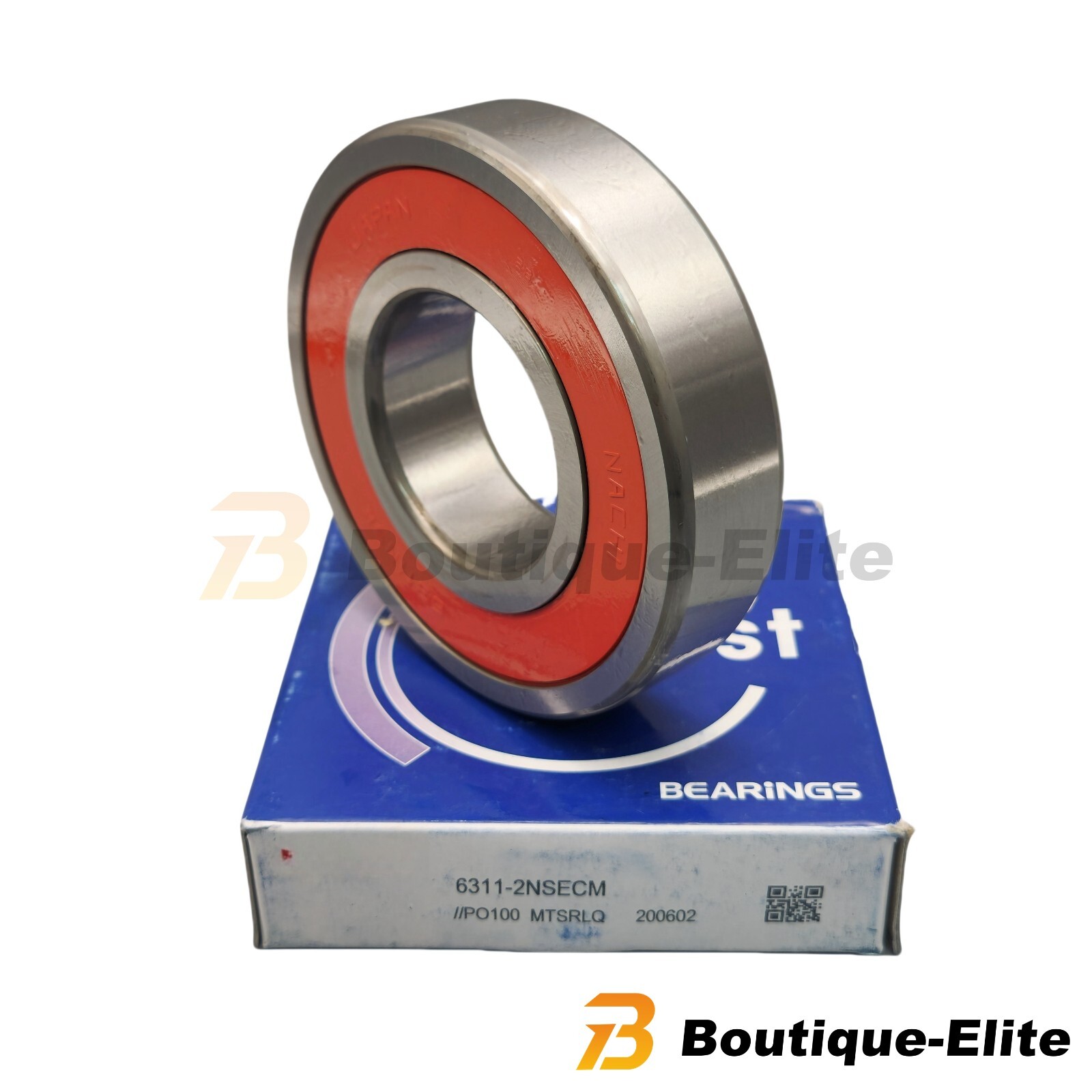 For NACHI 6311 2NSE DEEP GROOVE BALL BEARING, RUBBER SEALED 55x120x29mm 6311-2RS