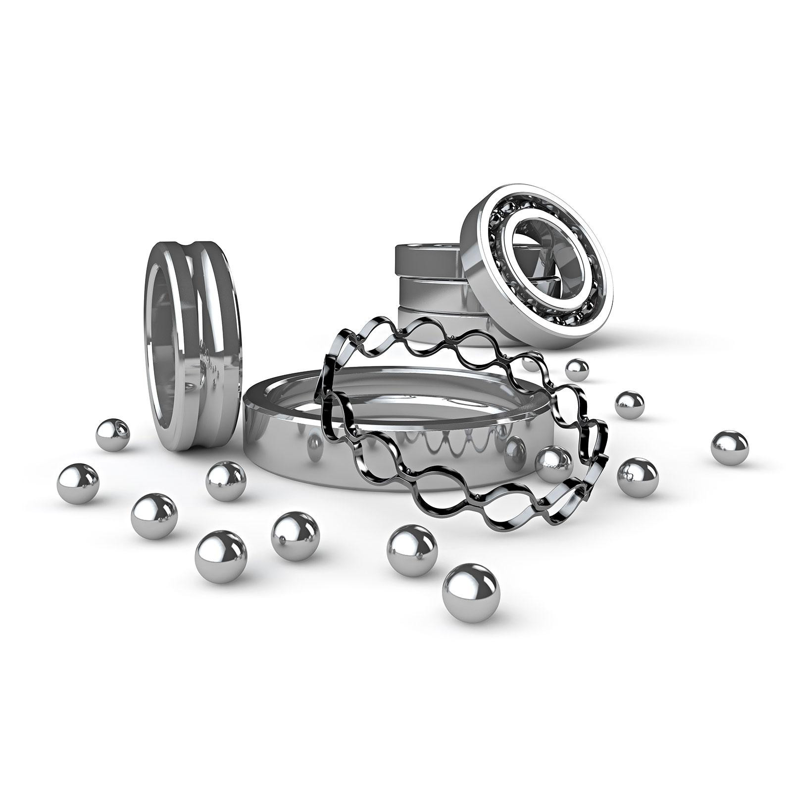 100pcs 10mm Carbon Steel Bearing Balls Precision Polished