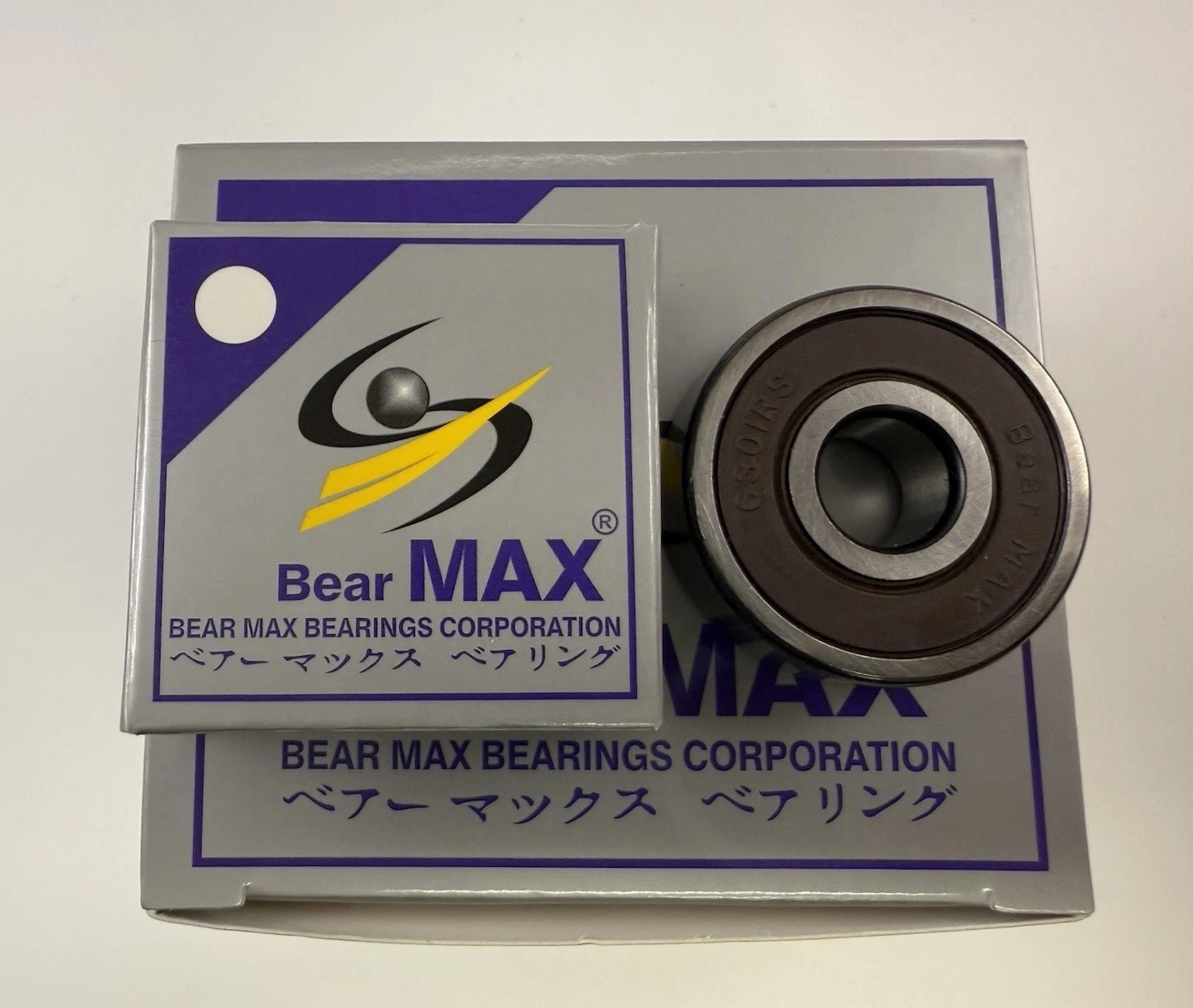 30 pcs BearMAX 6301-2RS EMQ 12x37x12mm Dbl Rubber Seal DG Ball Bearings 63012RS