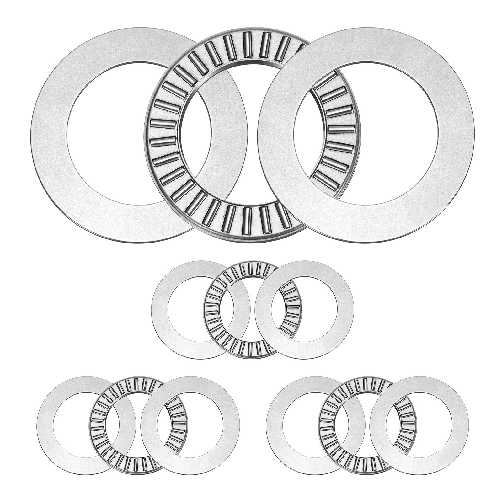 4 Sets NTA1828+2TRA Thrust Needle Roller Bearings 1-1/8×1-3/4×5/64, P5 (ABEC 5)