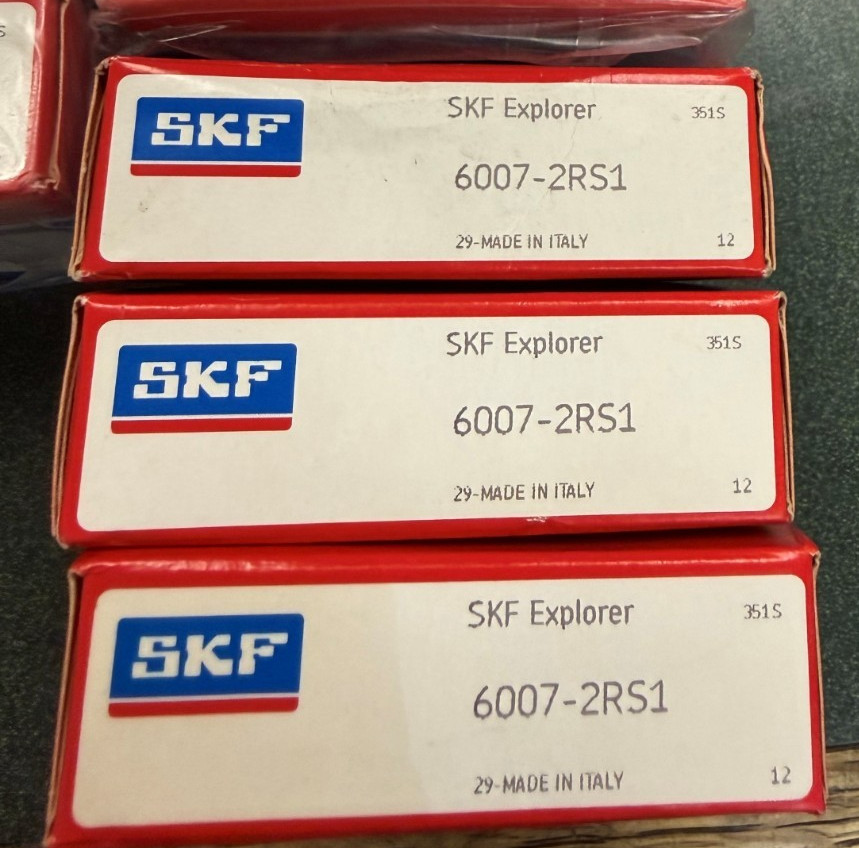 SKF 6007-2RS1 RADIAL DEEP GROOVE BALL BEARING (NIB)