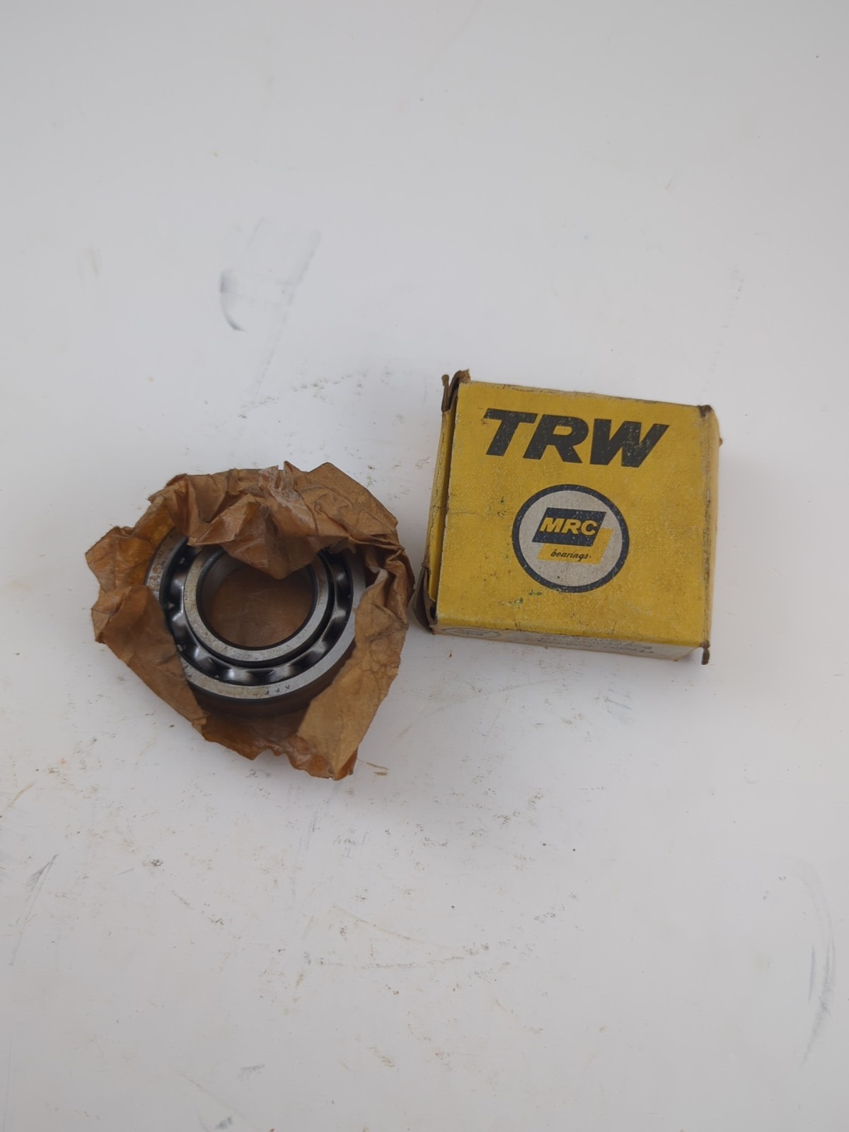 TRW MRC Bearing 7205 Angular Contact ABEC1 25mm ID 52mm OD 15mm Wide 40°