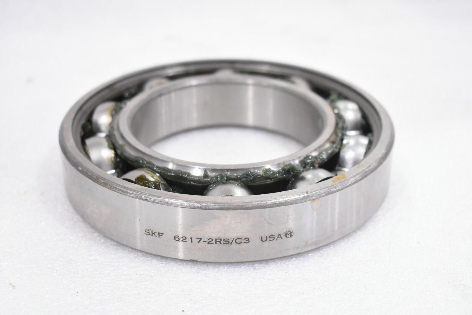 SKF 6217-2RS/C3 BALL BEARING, SINGLE ROW, SEALED, 85MM BORE, 150MM OD, 28MM WIDE