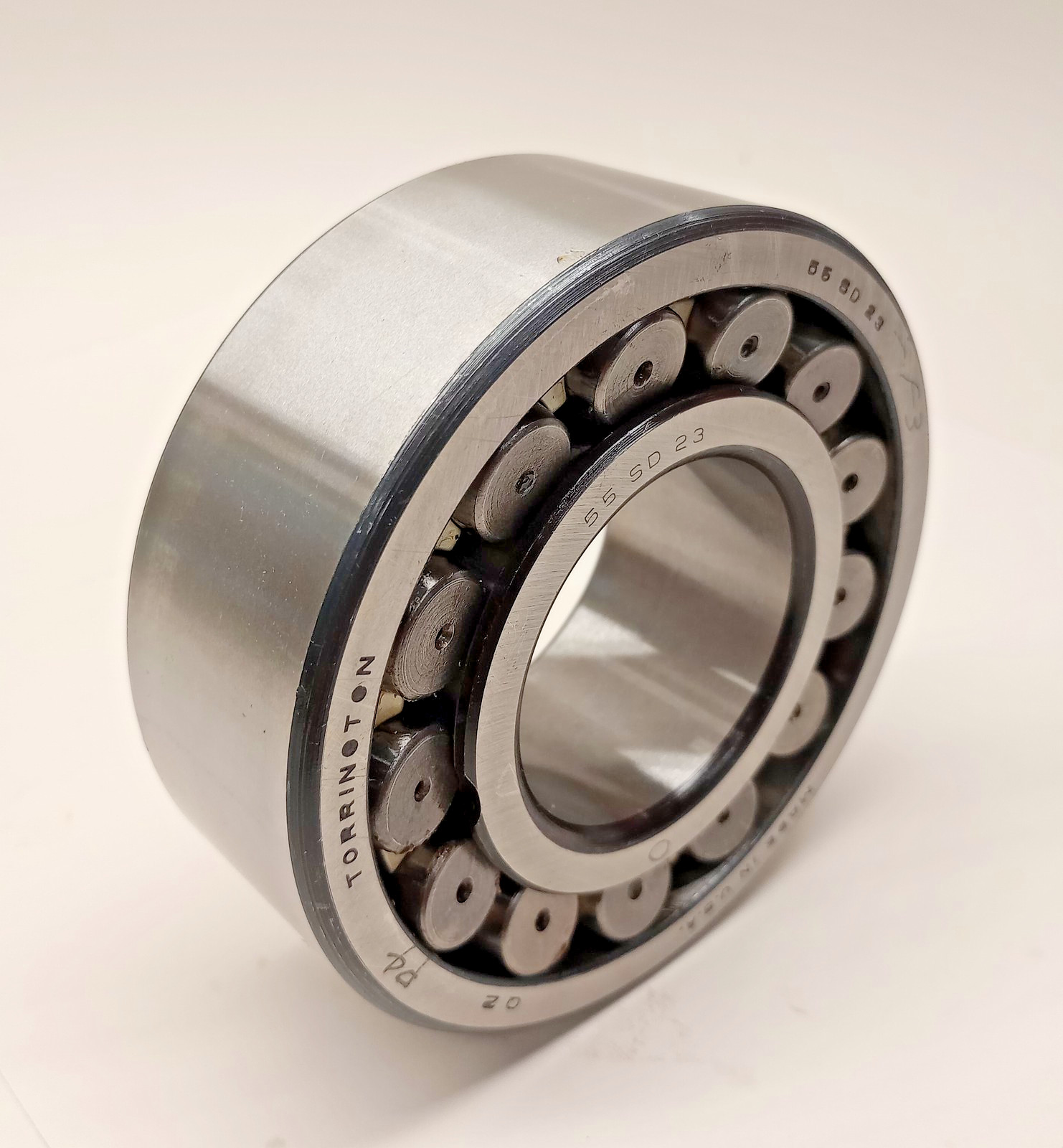 Torrington 55SD23-F3 Spherical Roller Bearing USA 55x120x43mm ref# 22311W22F3