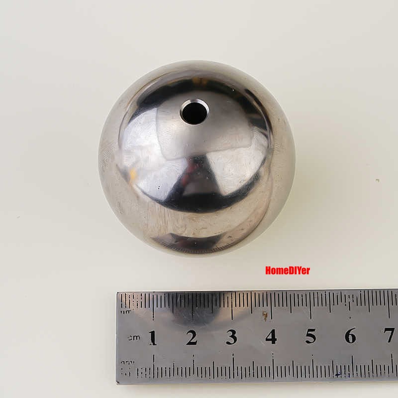 Through-Hole Stainless Steel Balls Perforated Metal Beads Diameter 2.5mm~63.5mm