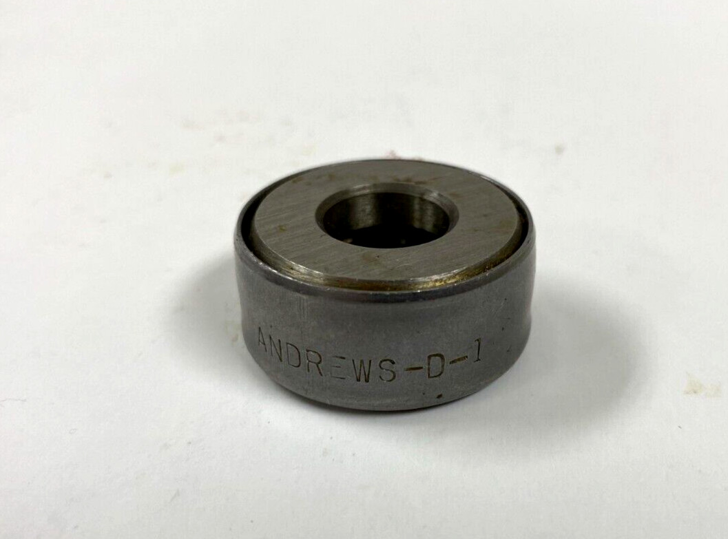 ANDREWS PRECISION BALL BEARING BORE 0.5″ OD 1 1/4″ THICK 3/4″ WIDTH 3/8 STEEL