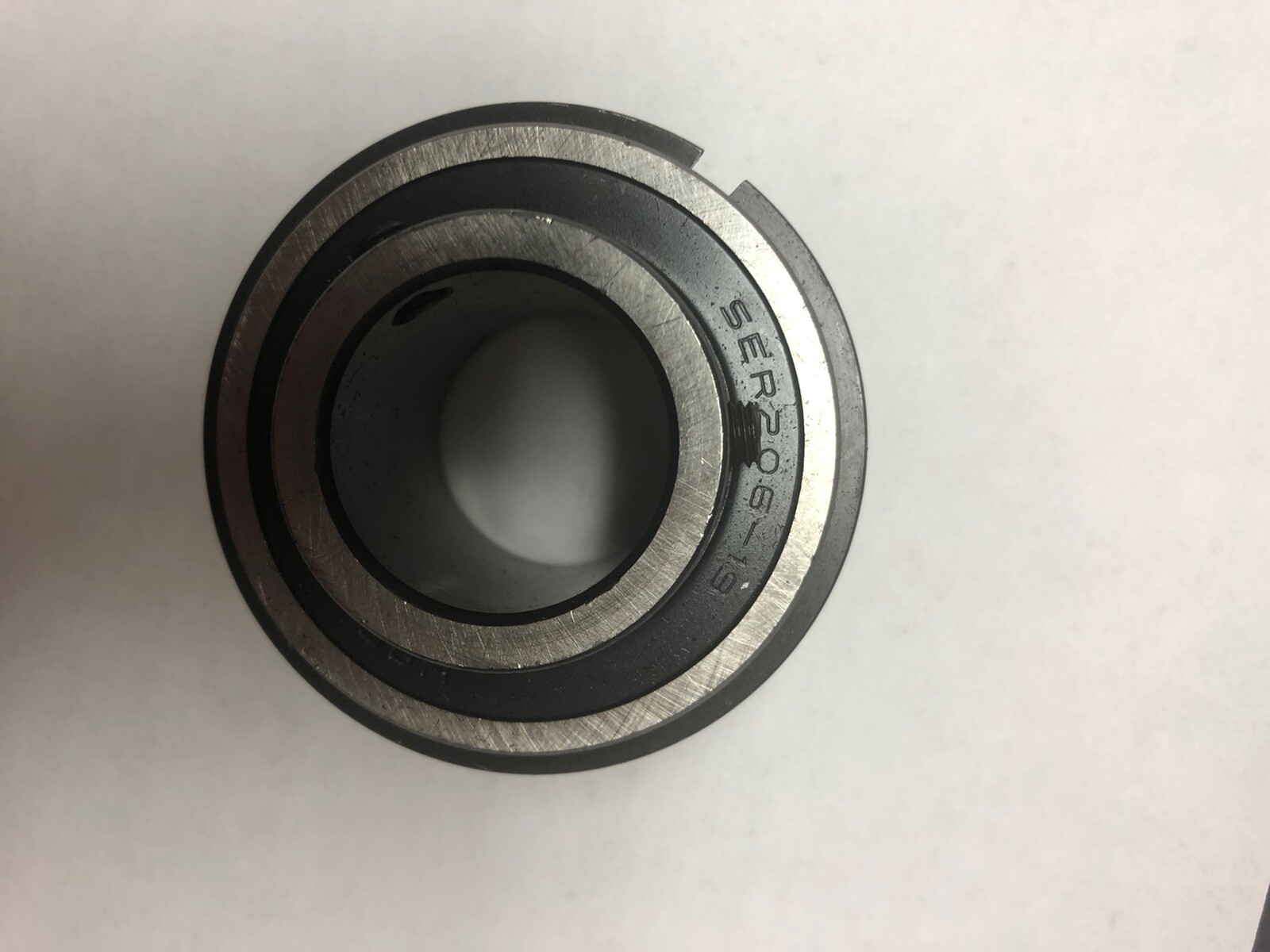 HBC Brand Bearing – Set Screw Locking w/ Snap Ring – Part # SER206-19