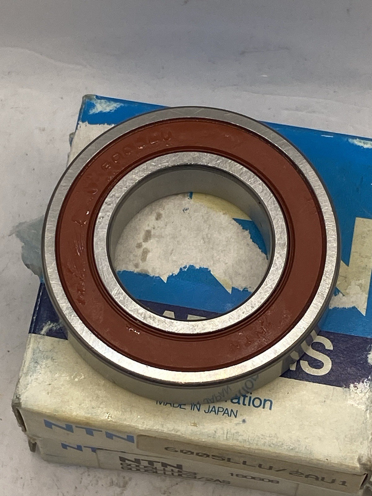 Lot Of 2 NTN 6005LLU 25mm X 47mm X 12mm Sealed Bearing
