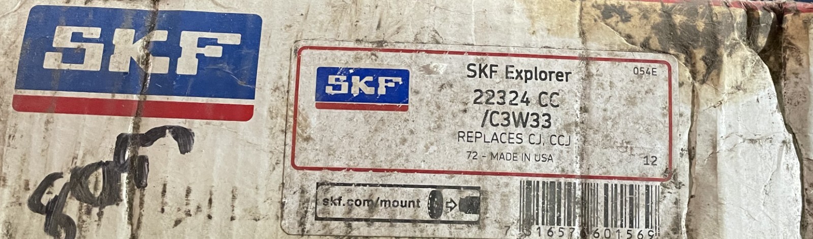 SKF 22324 CC/C3W33 SPHERICAL ROLLER BEARING (200861)