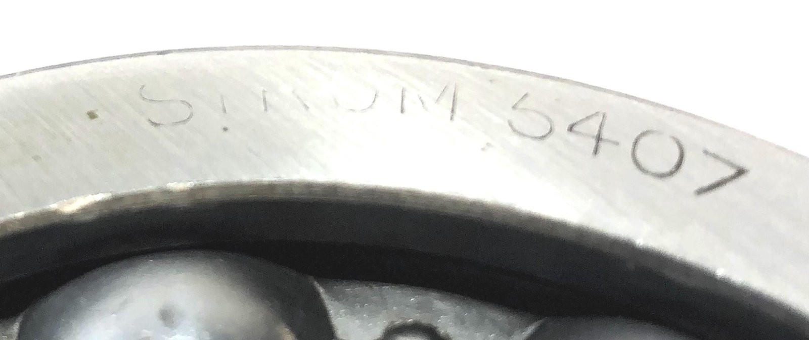 Strom Metal Shielded Deep Groove Ball Bearing (No Box) 5407 NOS