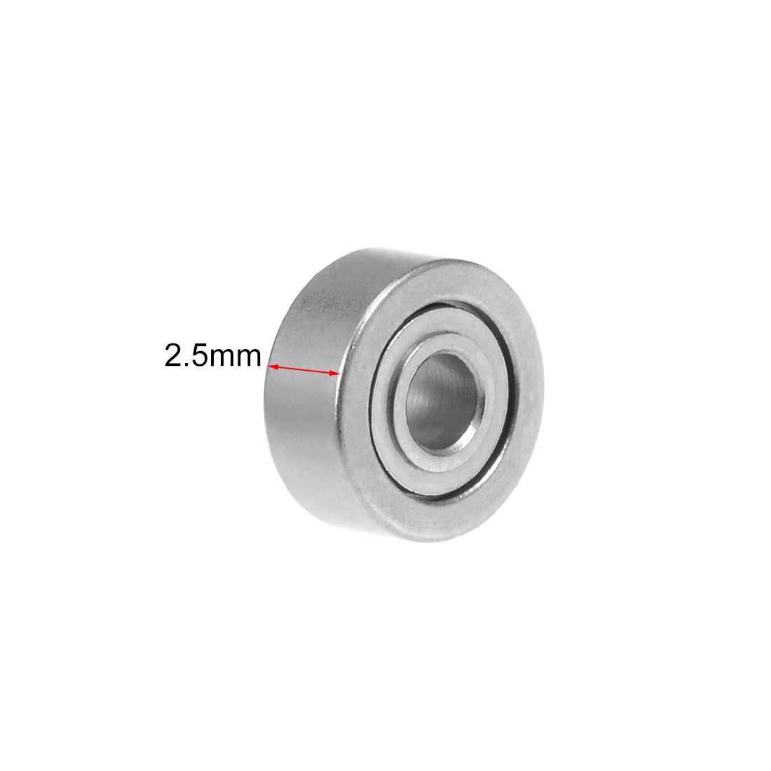 MR62ZZ Deep Groove Ball Bearing 2x6x2.5mm Double Shielded Chrome Bearings 2pcs