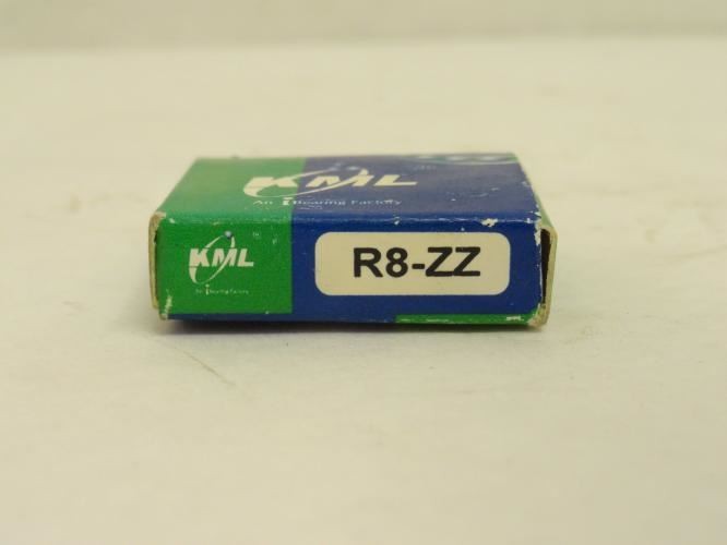 210807 New In Box; KML R8-ZZ Lot-3 Ball Bearings 1/2″ID x 1-1/8″ OD x 5/16″ Wide