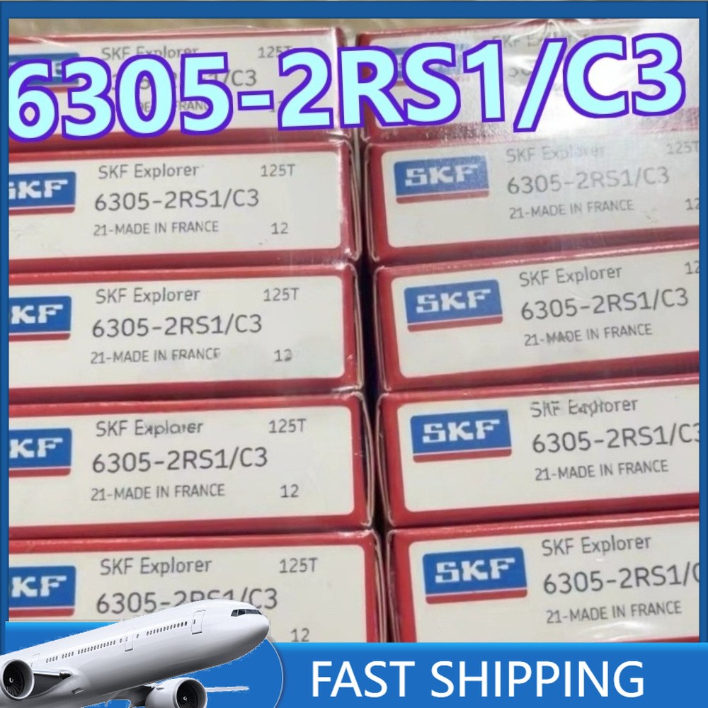 6305-2RS1/C3 1PC NEW SKF single row deep groove ball bearing Fast shipment