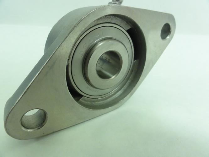 185963 Old-Stock; AMI MUCFL202-10 2-Bolt Flange-Mount Bearing Unit; 0.625″