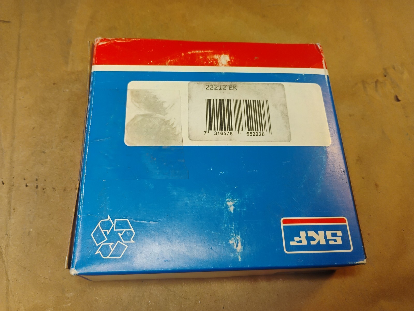 SKF Explorer 22212 EK Spherical Roller Bearing 60mm Bore 110mm OD 28mm W