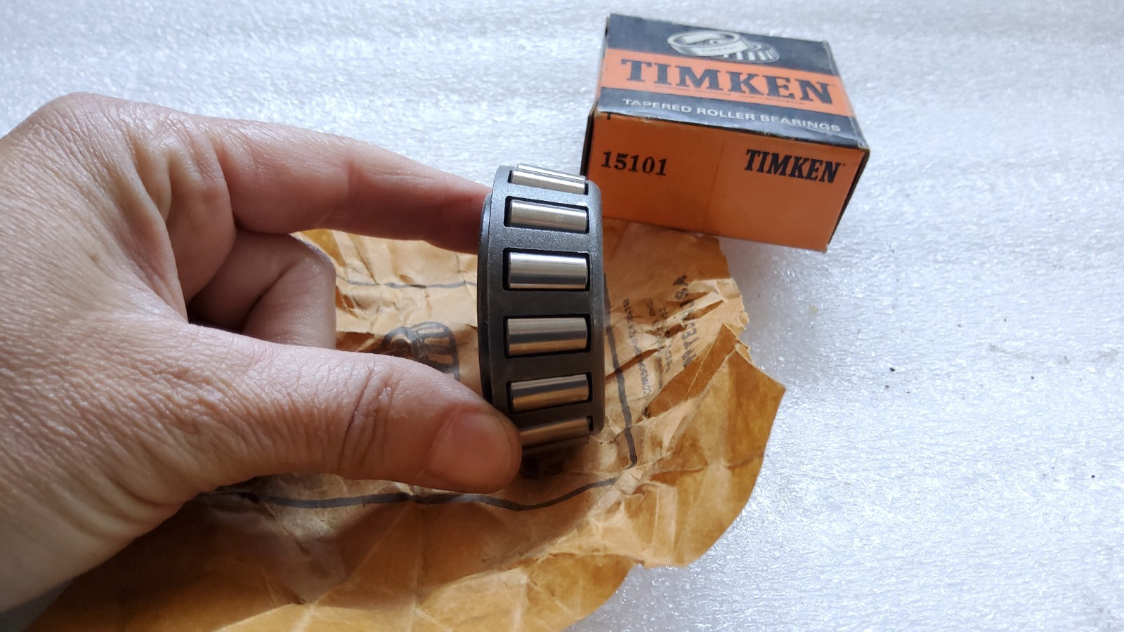 NOS Timken 15101 Tapered Roller Bearing 1″ Bore