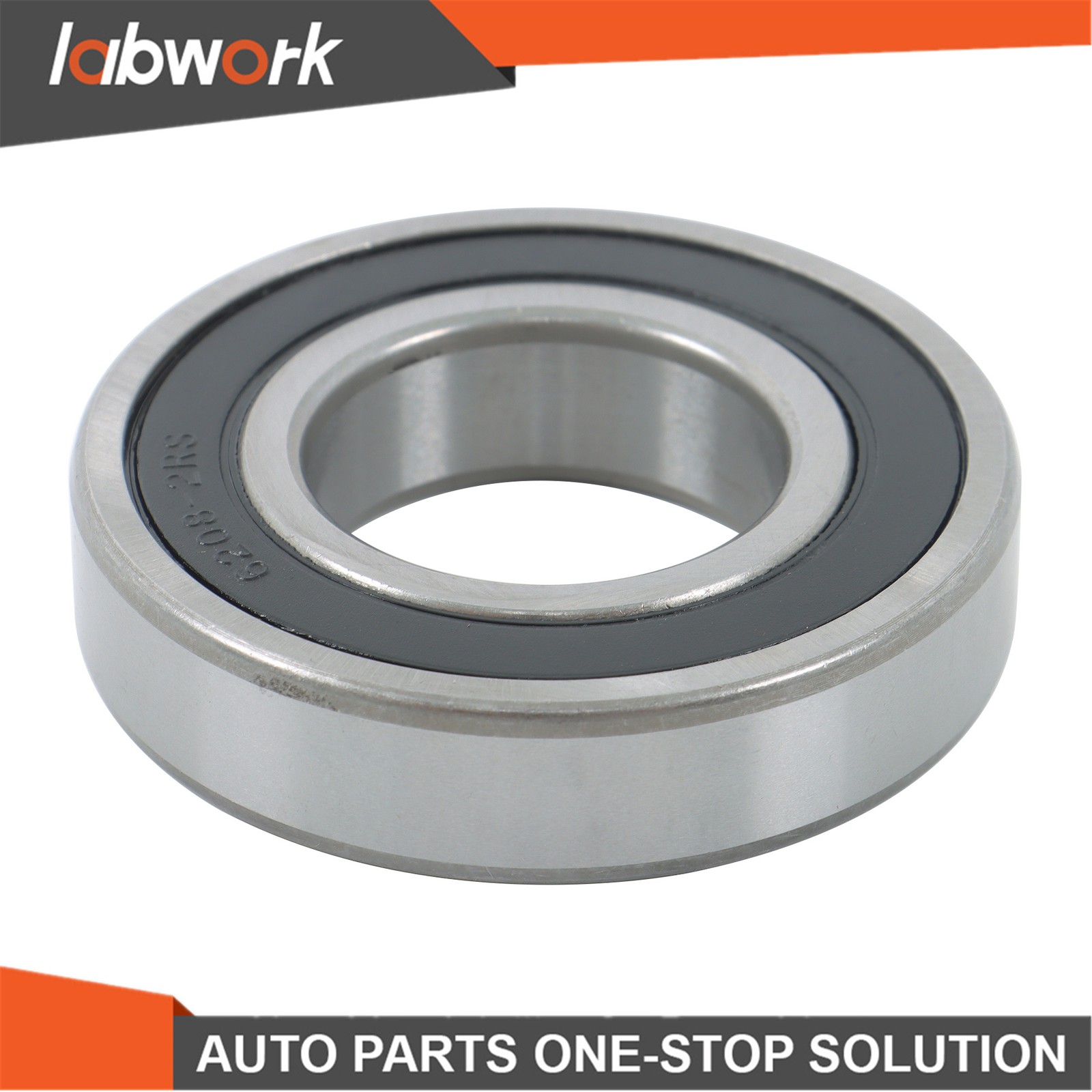 Labwork 6208-2RS Deep Groove Bearings 4pcs 40mm x80mm x18mm Rubber Sealed