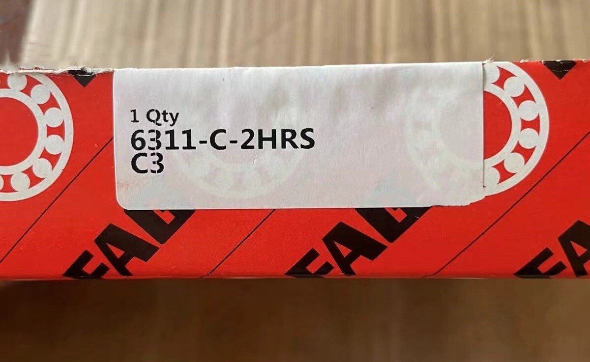 1PC FAG 6311-C-2HRS-C3 Deep Groove Ball Bearing