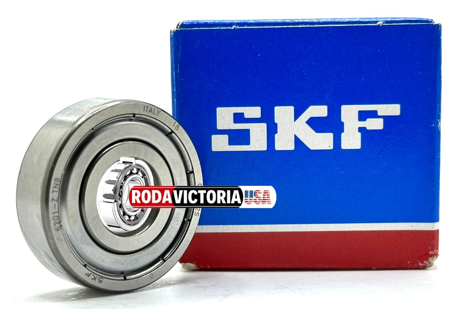 SKF 6201 Z TN9/LT BALL BEARING, METAL SHIELDED ONE SIDE+25 to +110 °C 12x32x10mm