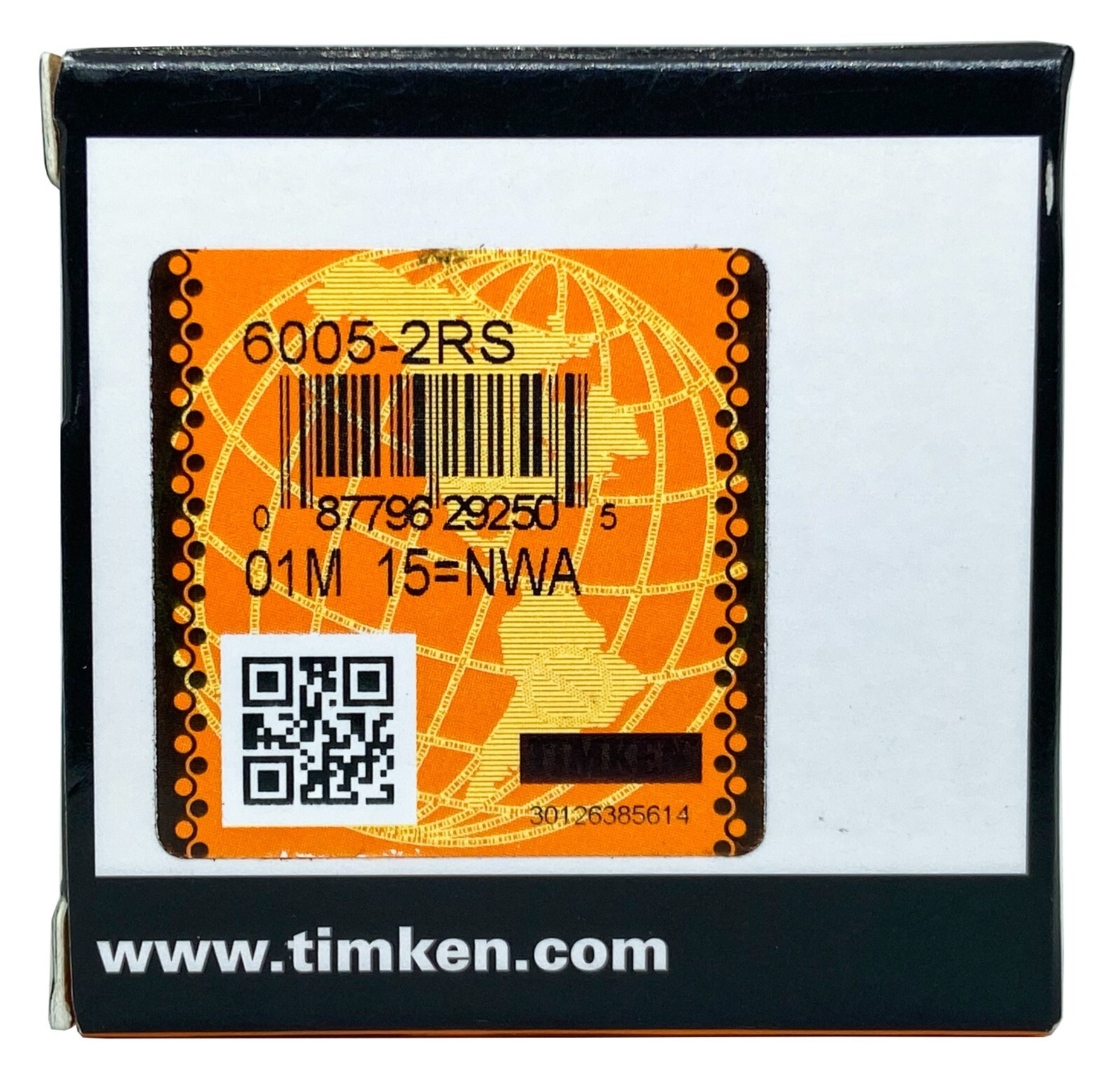 TIMKEN 2PACK 6005-2RS 25X47X12MM Double Rubber Seal Bearings