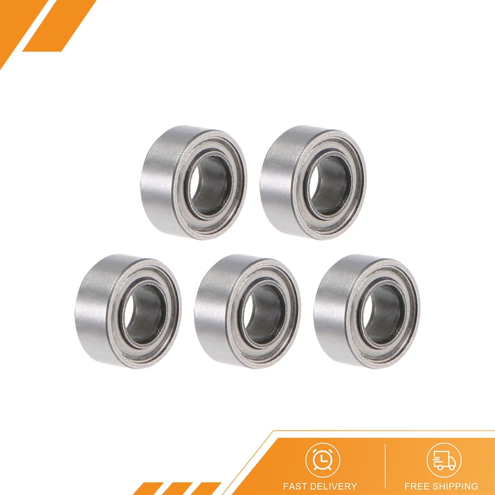 5pcs – SMR63ZZ Stainless Steel Ball Bearing 3x6x2.5mm Shielded MR63ZZ Bearings