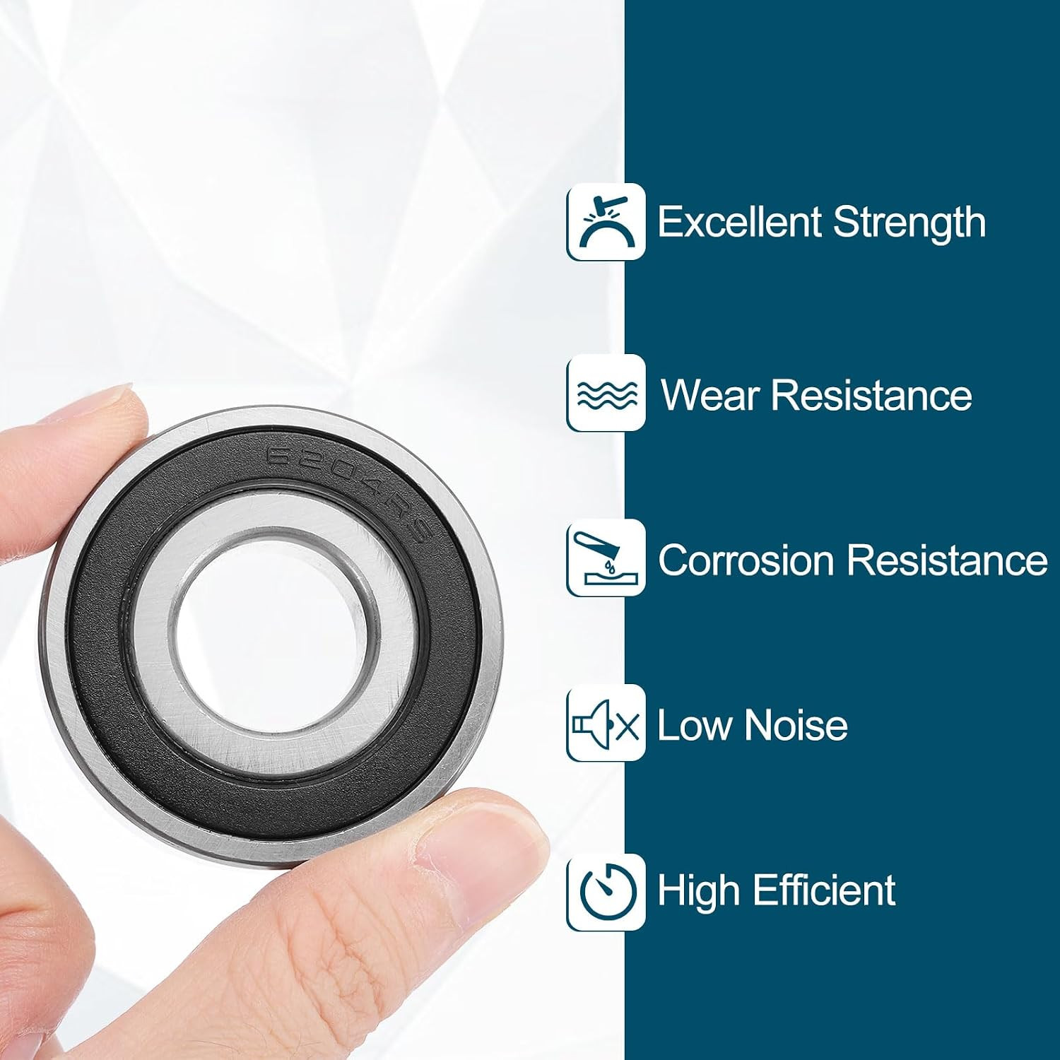 194714-2RS Non-Standard Ball Bearings 19mm ID x 47mm OD x 14mm Thickness Bearing