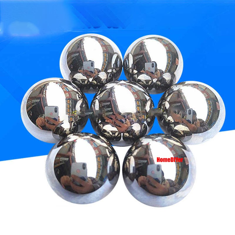 High-Precision 304 Stainless Steel Bearings Balls Solid Metal Ball Dia 1mm-90mm