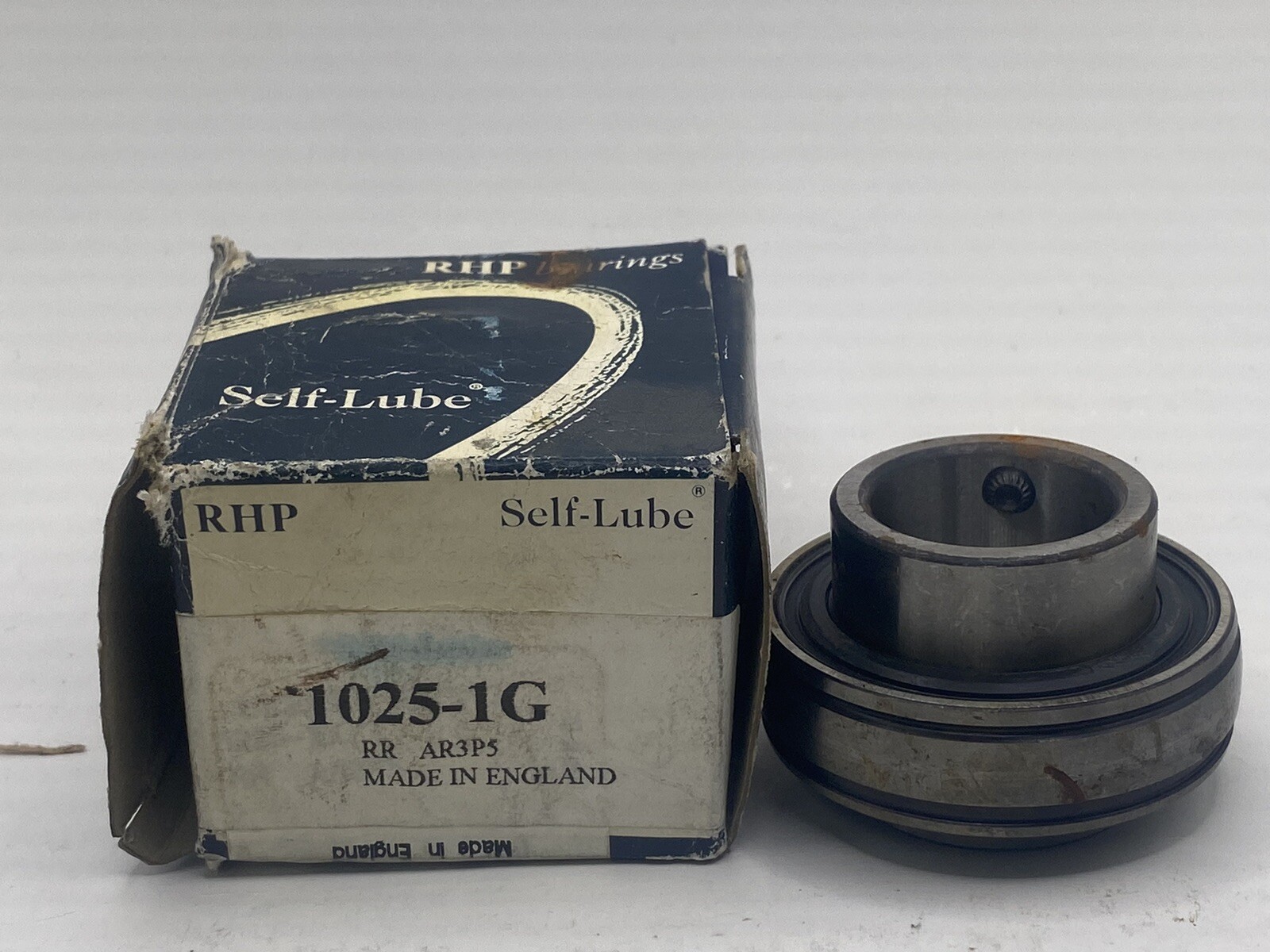 RHP 1025-1G Insert Bearing, Self Lube, 1″ Bore, 52 mm OD