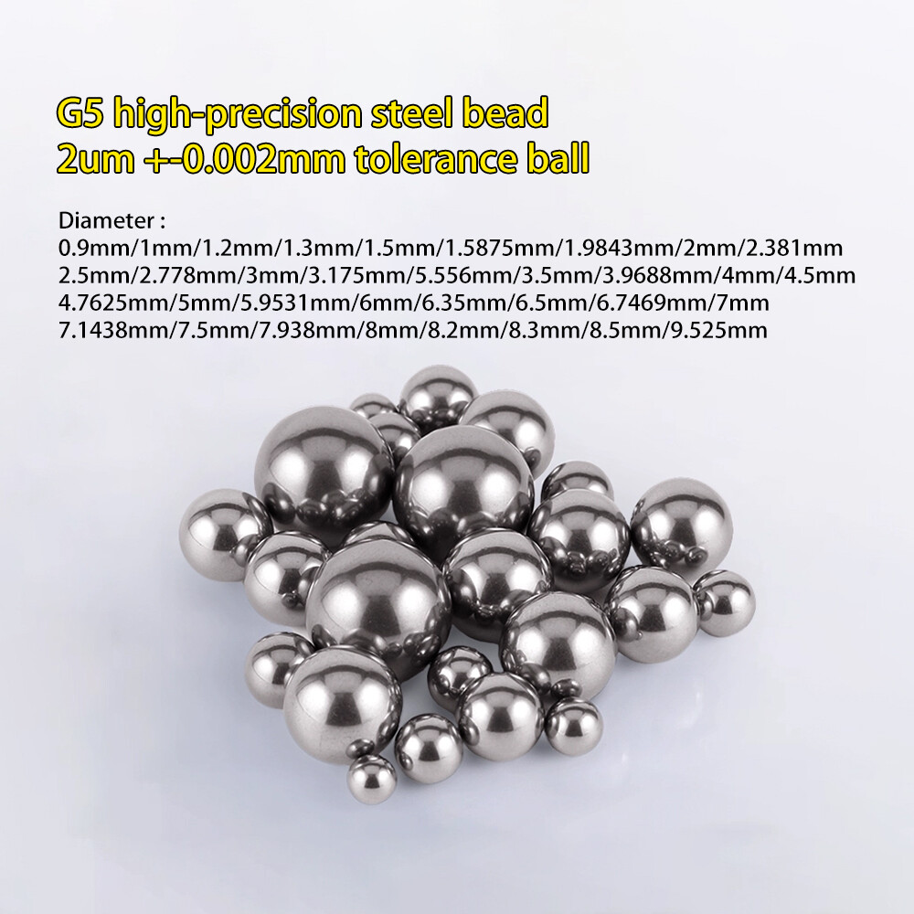 0.9mm 1mm 1.2mm 1.3mm 1.5875mm 1.984375mm 2mm G5 steel beads balls