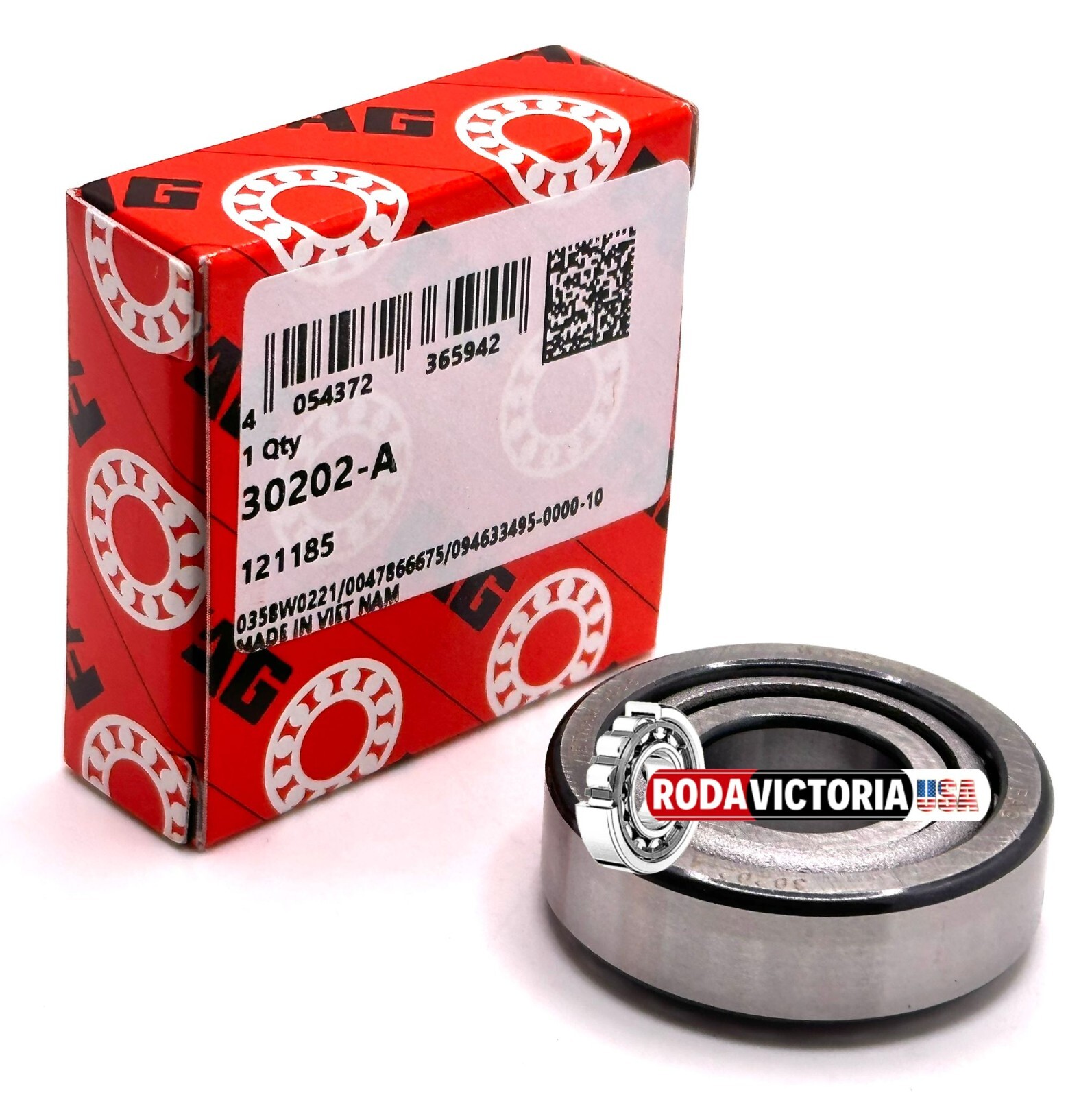 FAG 30202 TAPERED ROLLER BEARING 15x35x11,750 mm