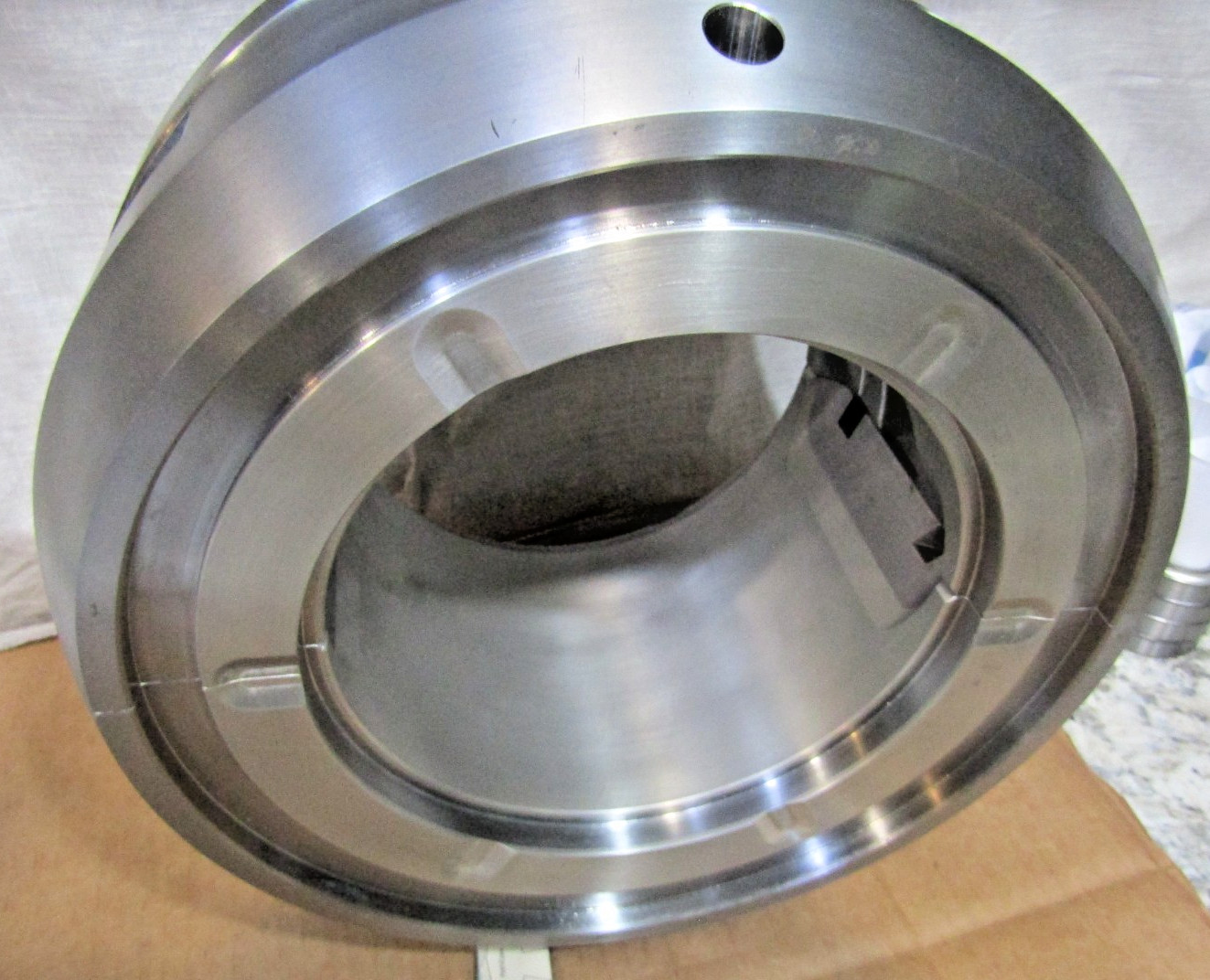 PBS 200mm ID Turbine Generator Babbitt Bearing with Renk Labyrinth Seals