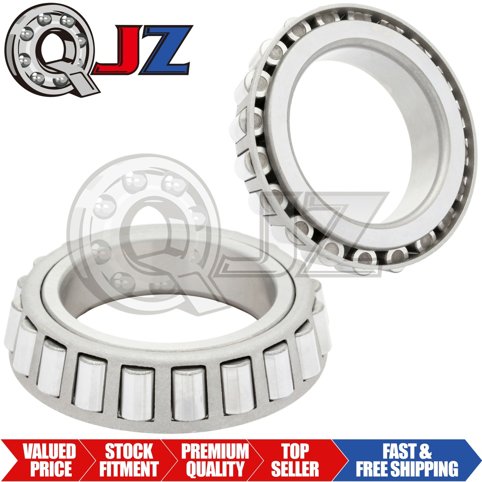 [2-Pack] 25581 Tapered Roller Bearing Inner Cone 1-3/4″ (Bore) x 1.0″ (Width)