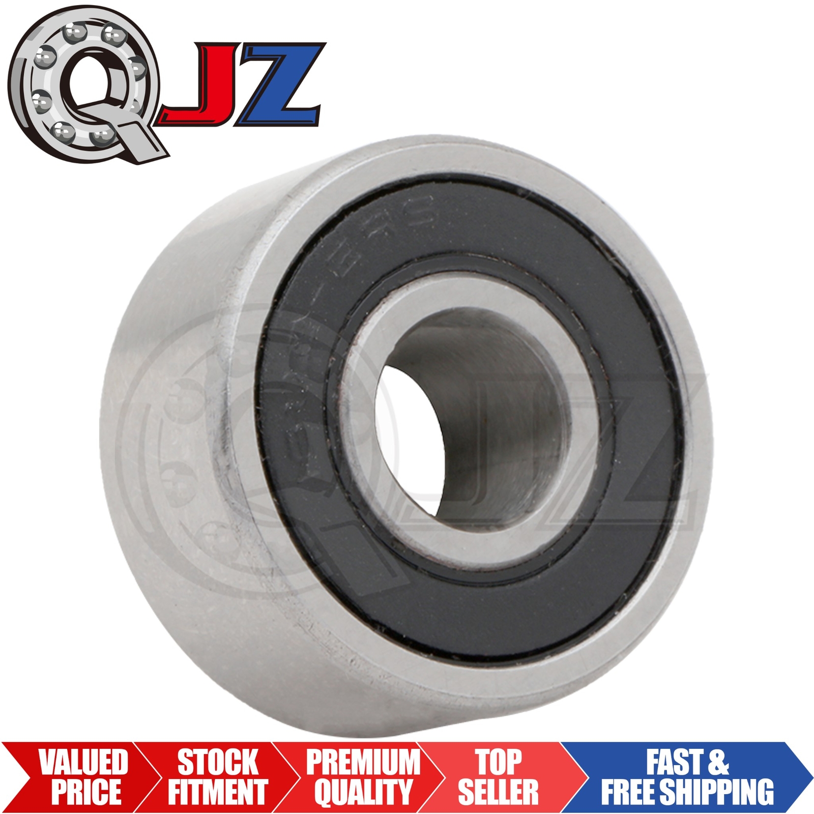 [Qty.1] 1602-2RS Radial/Deep Groove Ball Bearing [1/4″ ID x 11/16″ OD x 5/16″ W]
