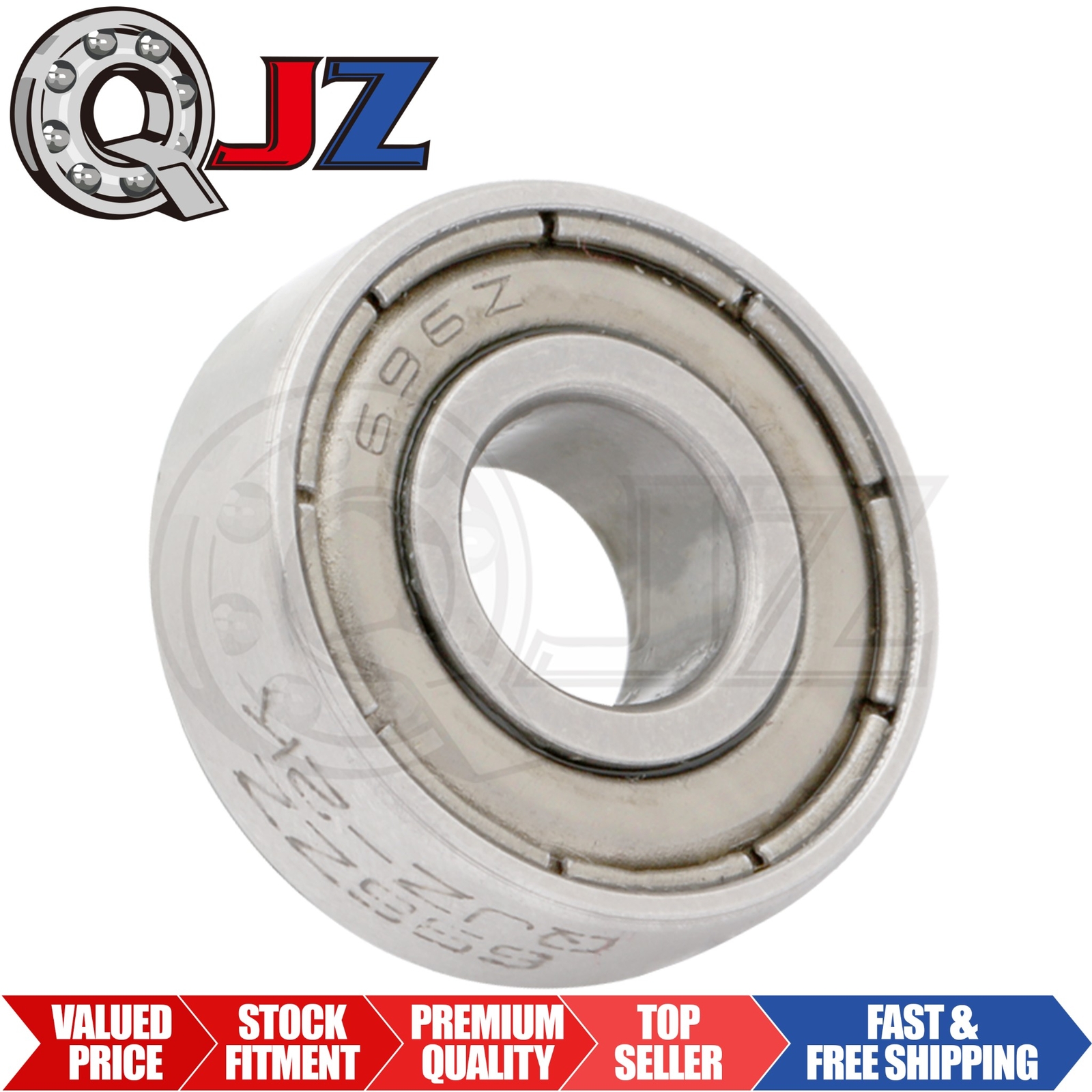 [Qty.1] New 696-ZZ Miniature Shielded Ball Bearing [6mm Bore x 15mm OD x 5mm W]