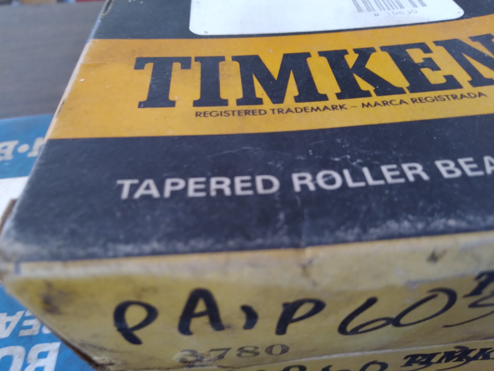 New Timken Tapered Roller Bearing Cone 3780